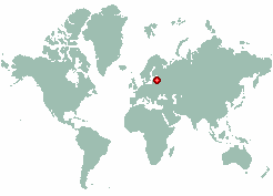 Ausina in world map